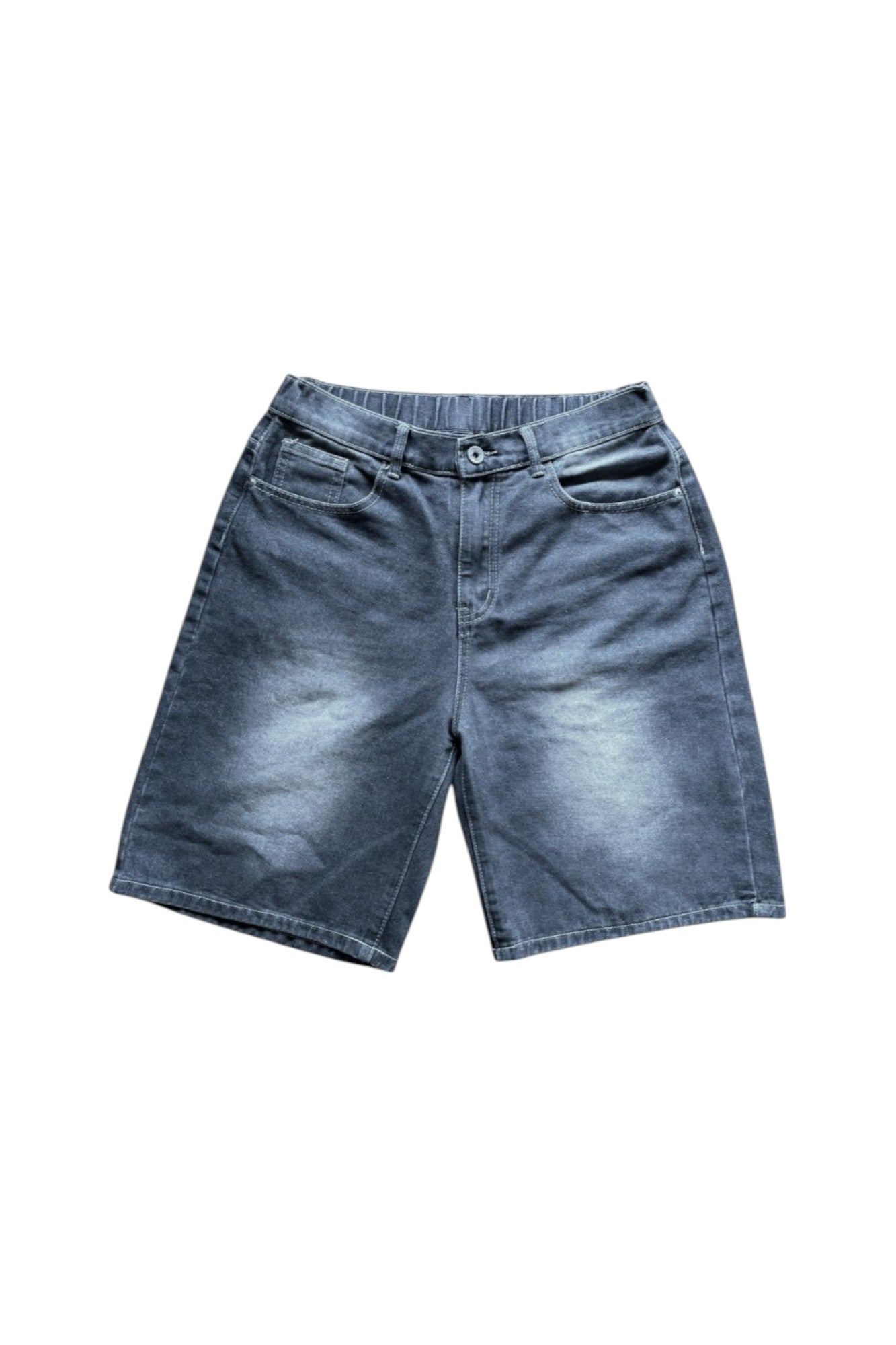 CREEPER JORTS [BLACK WASH WHITE]