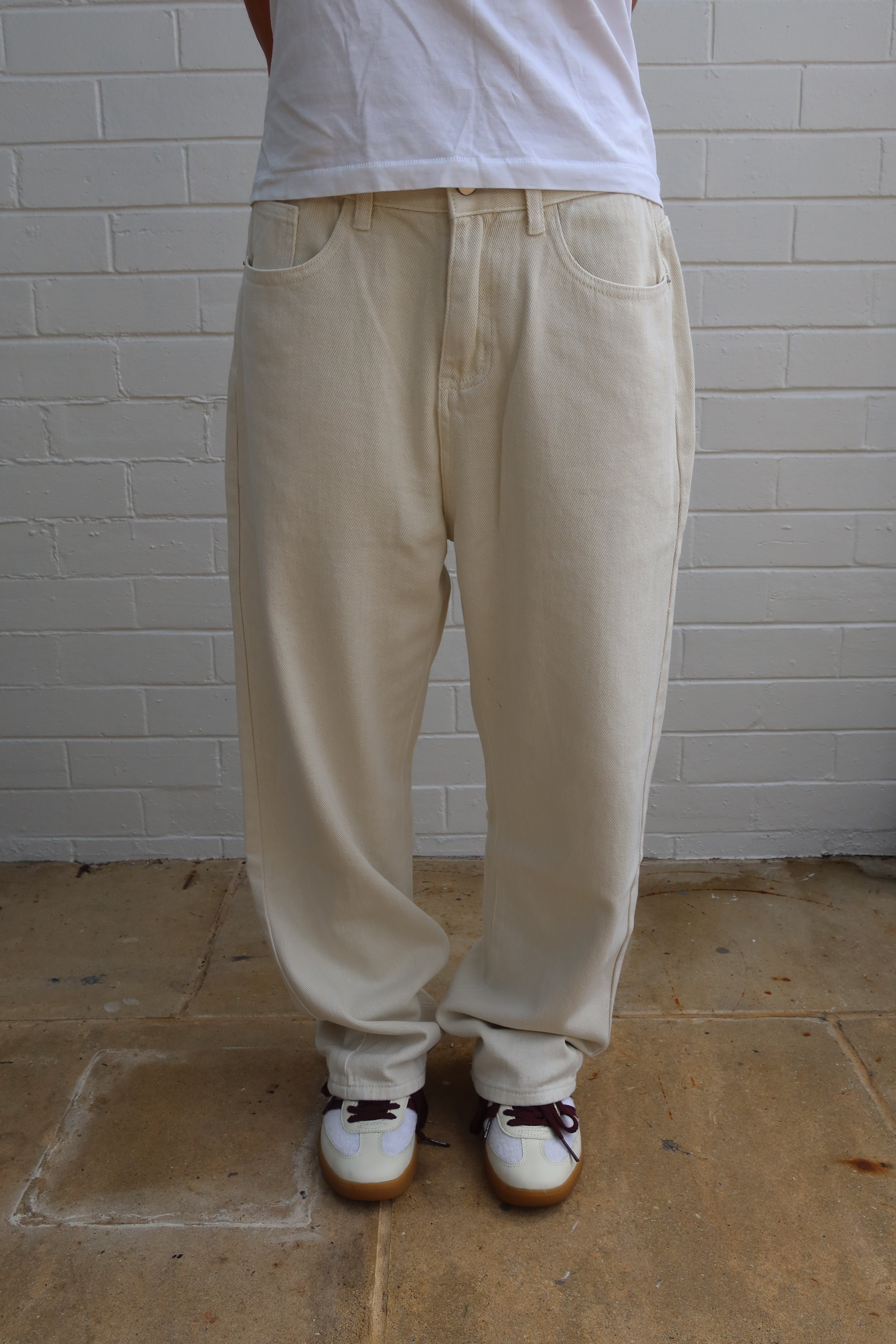 WHITE WISH DENIM [WHITE]